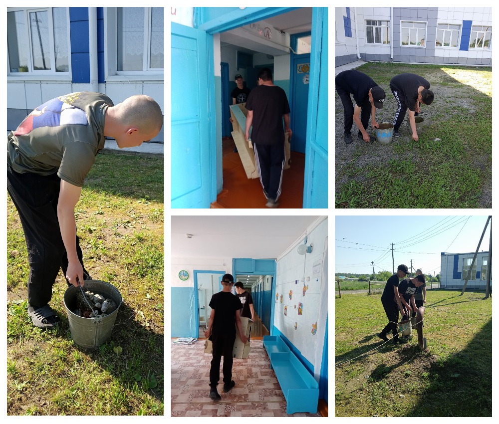 Трудовой отряд.